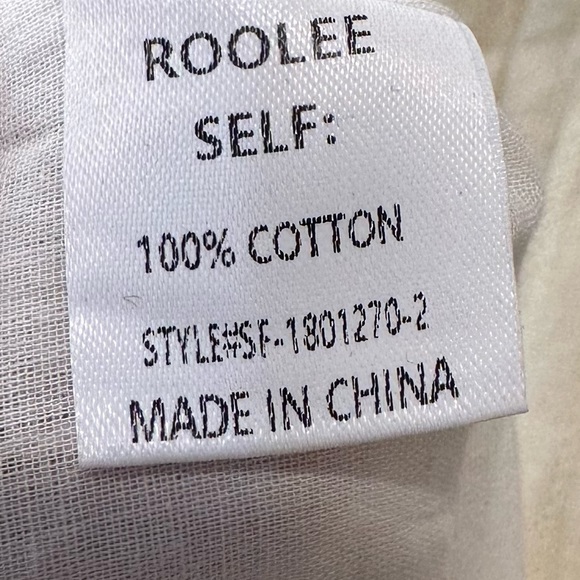 NWT Roolee Embroidered Floral V Neck MIDI Dress Size XXL - Picture 13 of 13